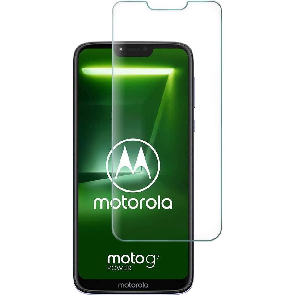 Thumbnail - Screenguard Motorola Moto G7 Power Panzerglas Schutzfolie Case Friendly Design (1 Stück, Motorola Moto G7 Power), Smartp...