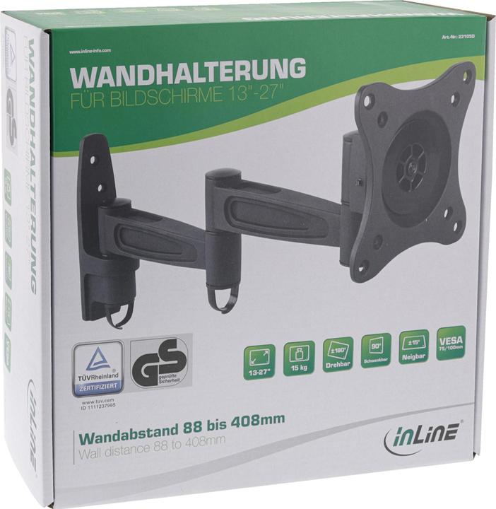Produktbild InLine Wandhalterung