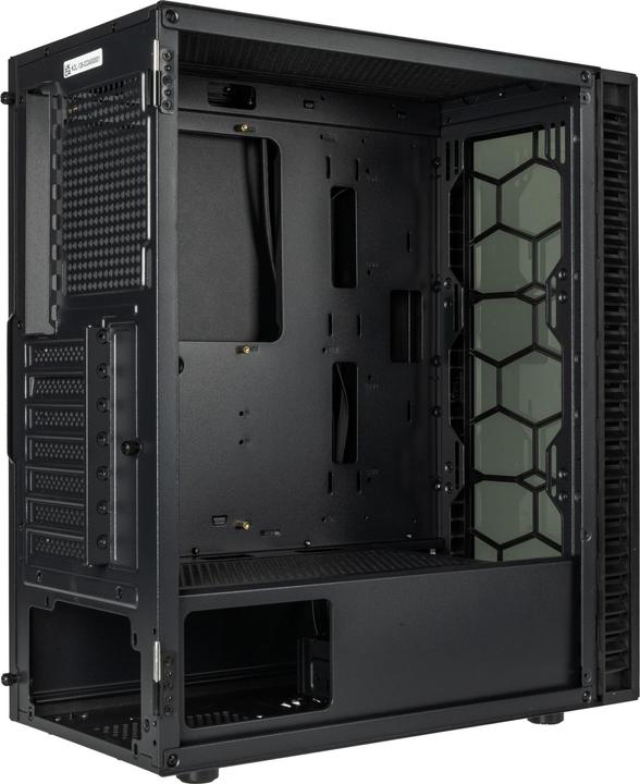 Produktbild Kolink Observatory HF Glass Core Midi Tower Case - Black No Fans