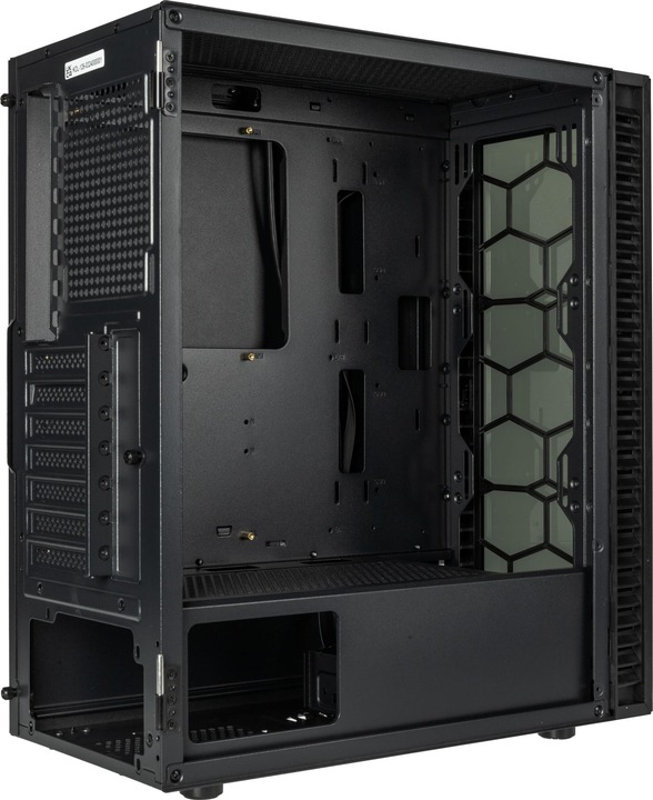 Produktbild Kolink Observatory HF Glass Core Midi Tower Case - Black No Fans