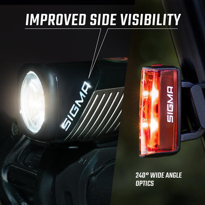Actual product image Sigma Sport Buster 400 / RL 80 (400 lm, 80 lm)