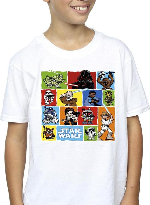 Produktbild Star Wars Comic Drawing Montage TShirt Jungen (140, 146)