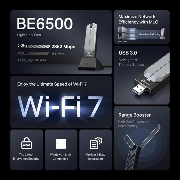 Actual product image TP-Link Archer TBE400UH (USB 3.0)