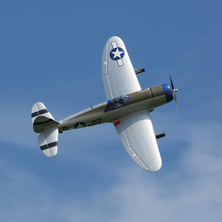 Produktbild E-Flite FLIEGER P-47 RAZORBA. 1200mm EP BNP BNF BASIC (Warbird)