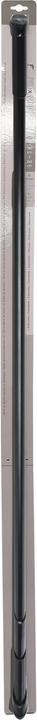 Produktbild MSV Duschstange Aluminium Glänzend Schwar 140 - 260 cm