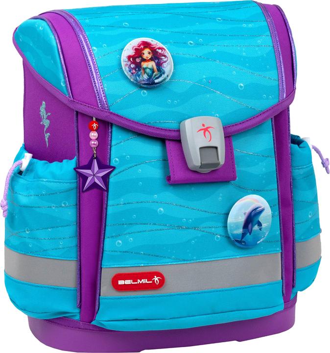 Produktbild Belmil Classy Plus Schulranzen Set 5teilig mit Brustgurt (19 l)
