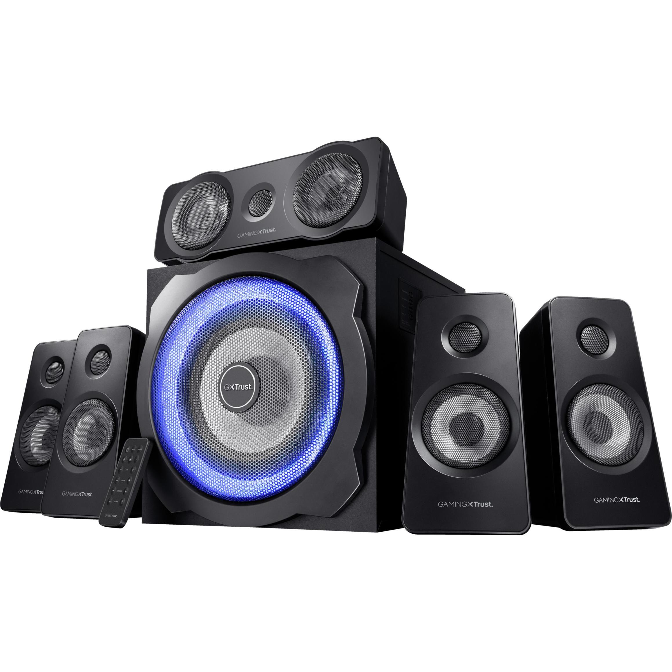 Trust GXT 658 Tytan, PC Lautsprecher, Schwarz