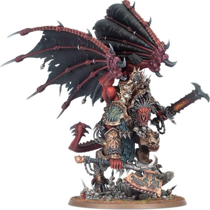 Games Workshop Angron, Daemon Primarch of Khorne (Materiale sintetico)