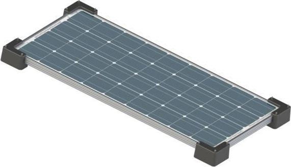 Image du produit Uniteck Coin de fixation pour panneaux solaires 30mm (Matériel de montage du système solaire)