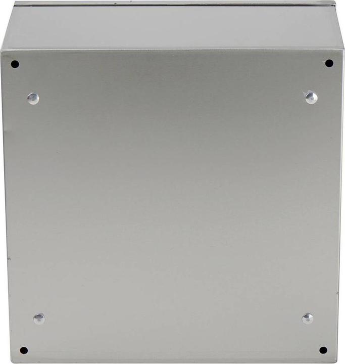 Actual product image Tru Components TC-SS404020 Schaltschrank 400 x 400 x 200 Edelstahl Lichtgrau 1 S (Housing)