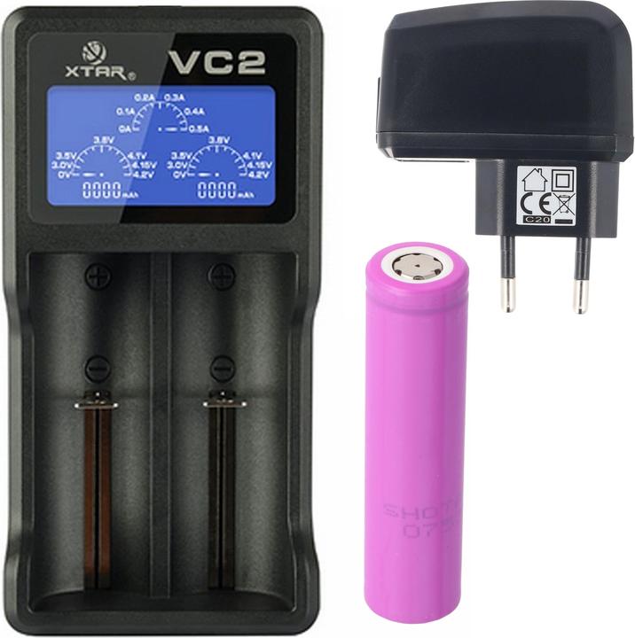 Produktbild AccuCell Akku FLIR Breach PTQ136 Wärmebildkamera inklusive Ladegerät (1 Stk., Gerätespezifisch, 2500 mAh, Akku)