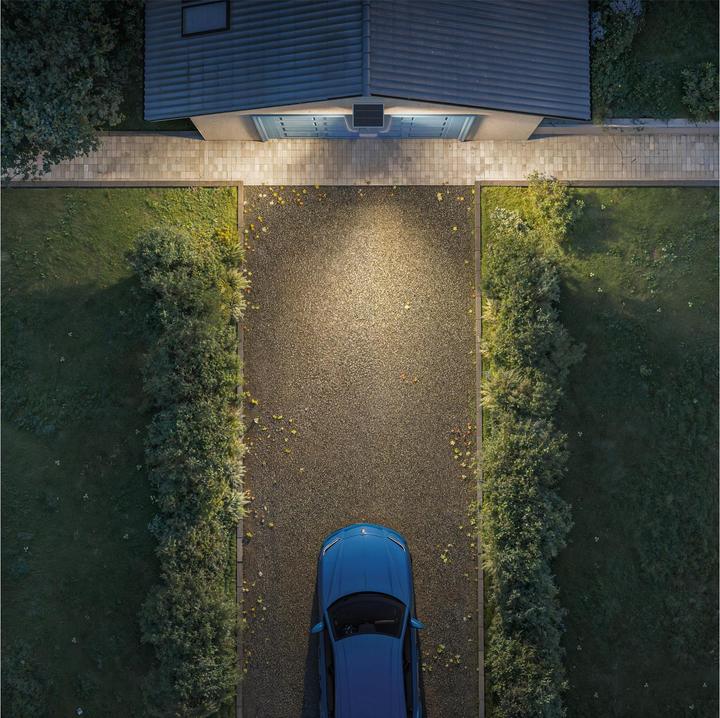 Actual product image Philips Outdoor Ultra-Efficient Solar Zyren (3000 lm, IP65)