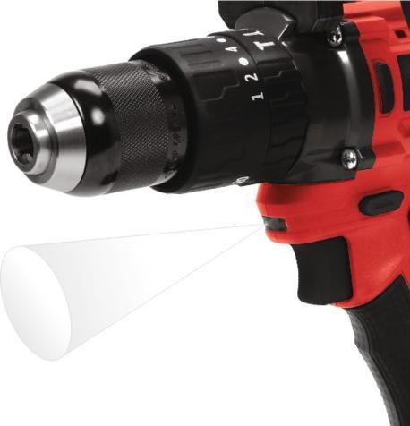 Produktbild Yato WIERTARKO-WKRĘTARKA UDAROWA 18V LI-ION 82790 / 1x3,0Ah 75Nm / SILNIK BEZSZCZOTKOWY