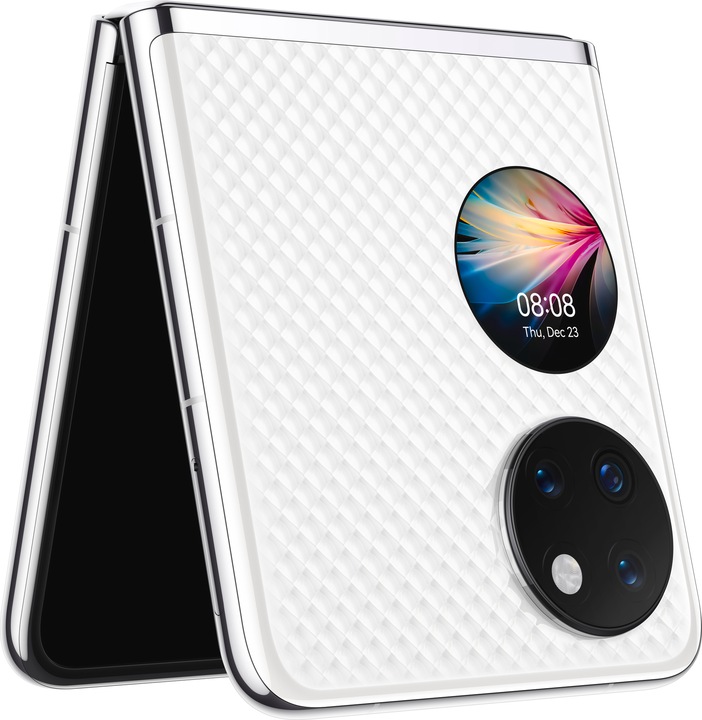 Actual product image Huawei P50 Pocket (White) (256 GB, White, 6.90", Dual SIM, 40 Mpx, 4G)