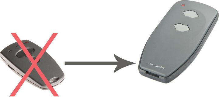 Marantec Télécommande Digital 382 (émetteur portatif)