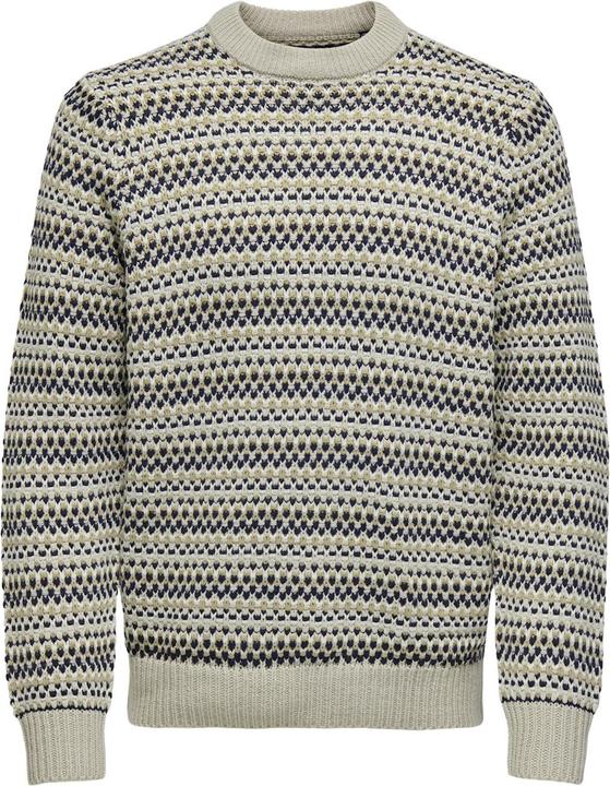 Actual product image Only & Sons ONSMUSA REG 3 STRUC CREW KNIT Strickpullover (XXL)