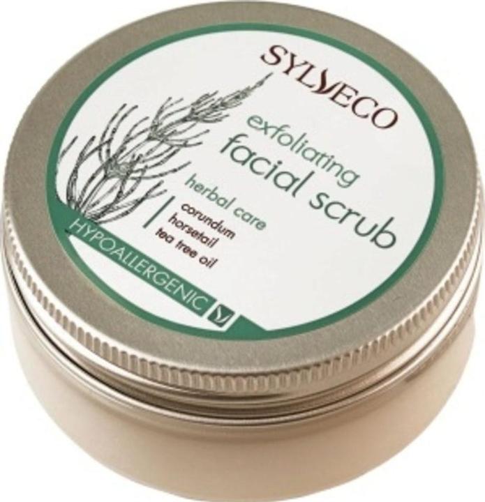 Immagine prodotto Sylveco Scrub detergente per il viso a base di corindone, equiseto e tea tree (Scrub detergente, 75 ml)