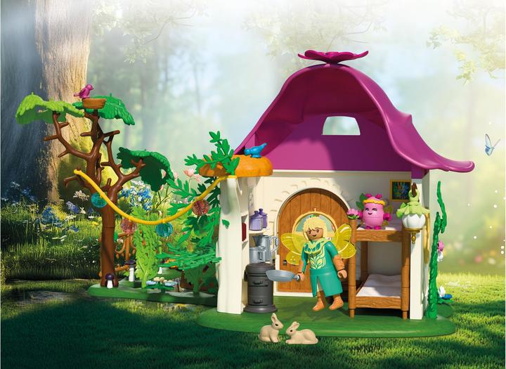 Image du produit Playmobil 71838 Gemütliches Feenzuhause mit Goldeinhorn und Stall (71838, Playmobil Princess Magic)