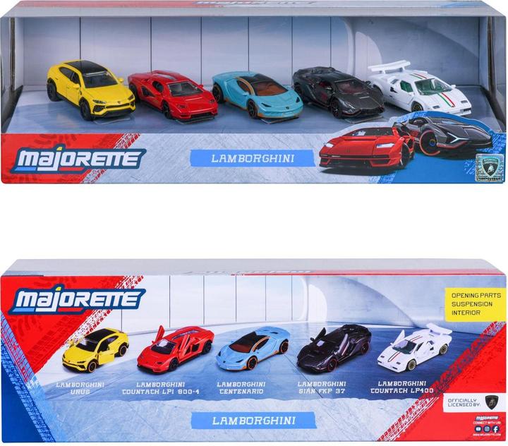 Produktbild Majorette Lamborghini 5 Pieces Giftpack