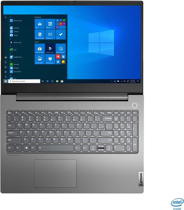 Actual product image Lenovo ThinkBook 15p-IMH 20V3 - Core i5 10300H / 2.5 GHz - Win 10 Pro 64-bit - 16 GB RA (15.60", 512 GB, 16 GB, DE, Intel Core i5-10300H)