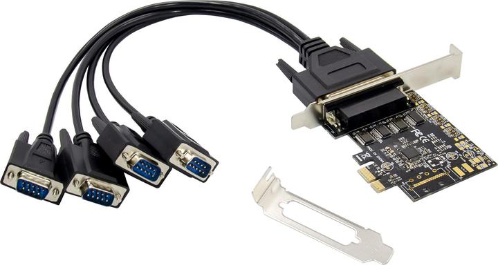 Conceptronic PCI Express Card 4-Port DB9 Adapter USB 2.0