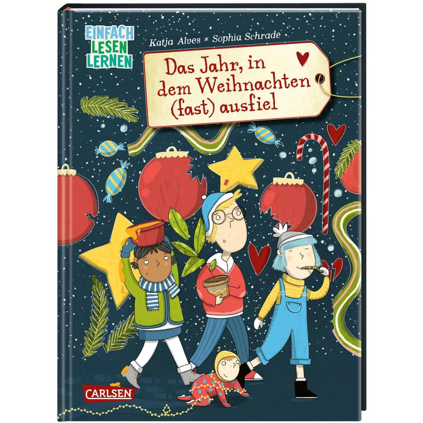 Thumbnail - Das Jahr, in dem Weihnachten (fast) ausfiel, Kinderbücher von Katja Alves, Sophia Schrade