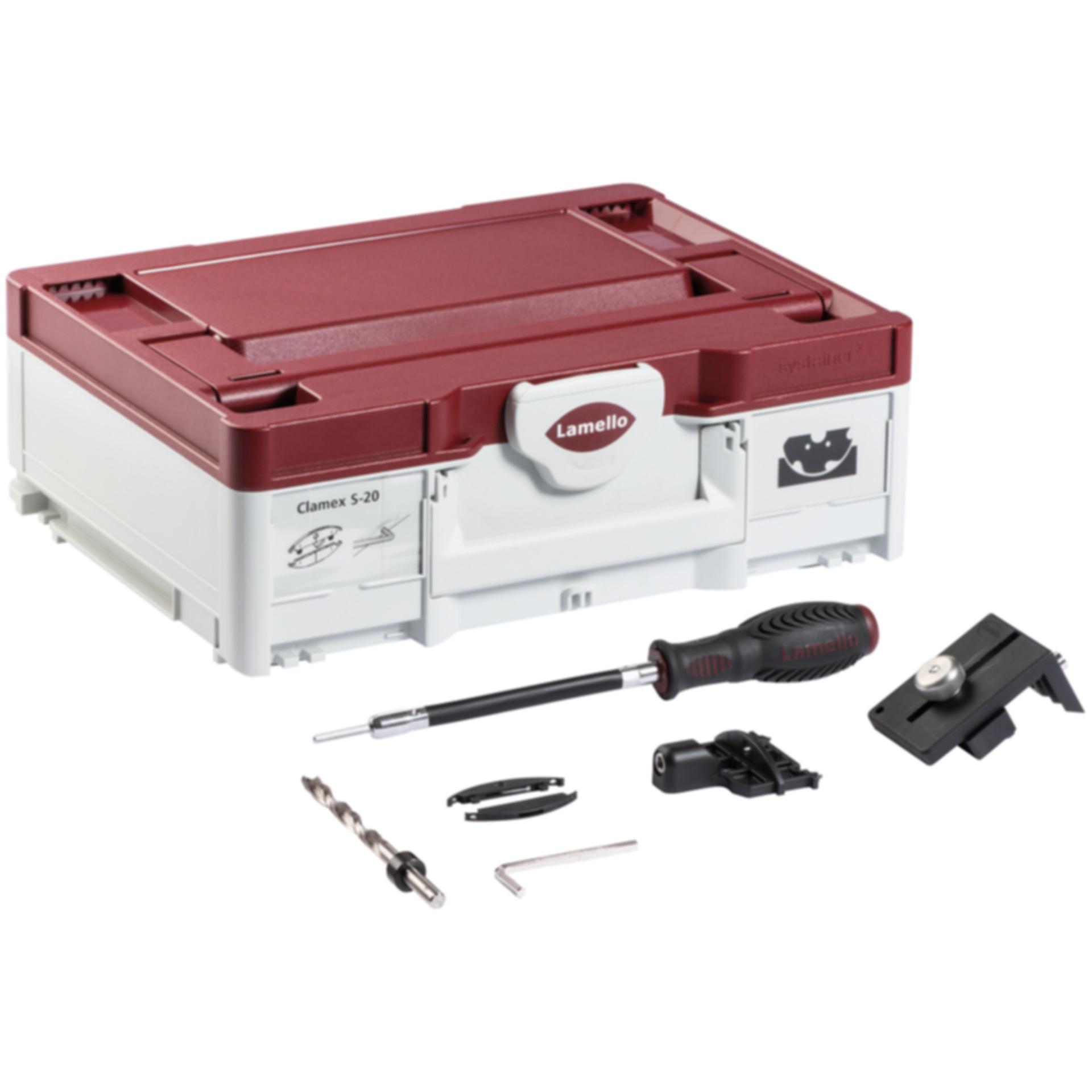 Lamello, Connettori in legno, Clamex S-20 Starterset (Connettori angolari, 160 pz.)