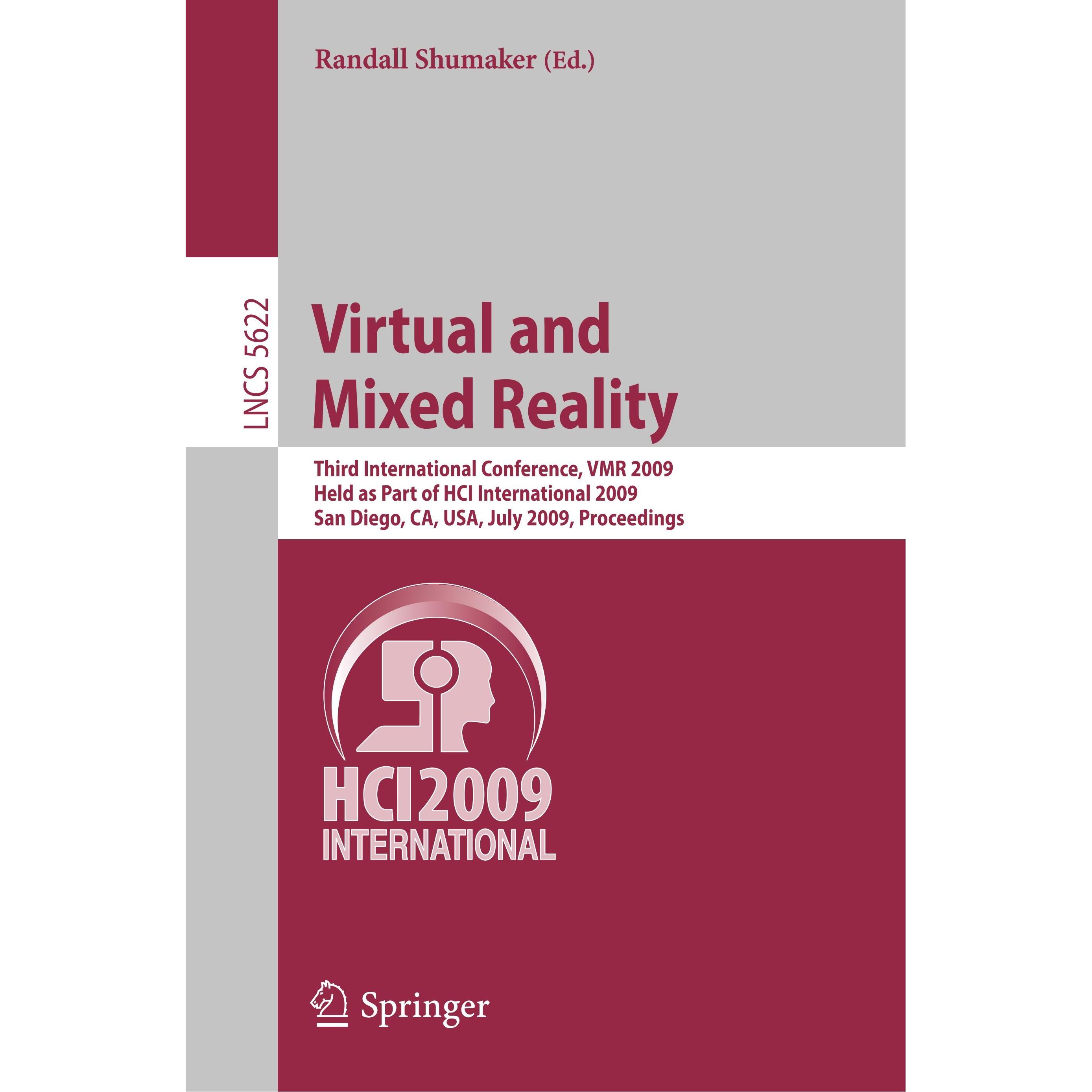 Virtual and Mixed Reality, Fachbücher von Shumaker, Randall