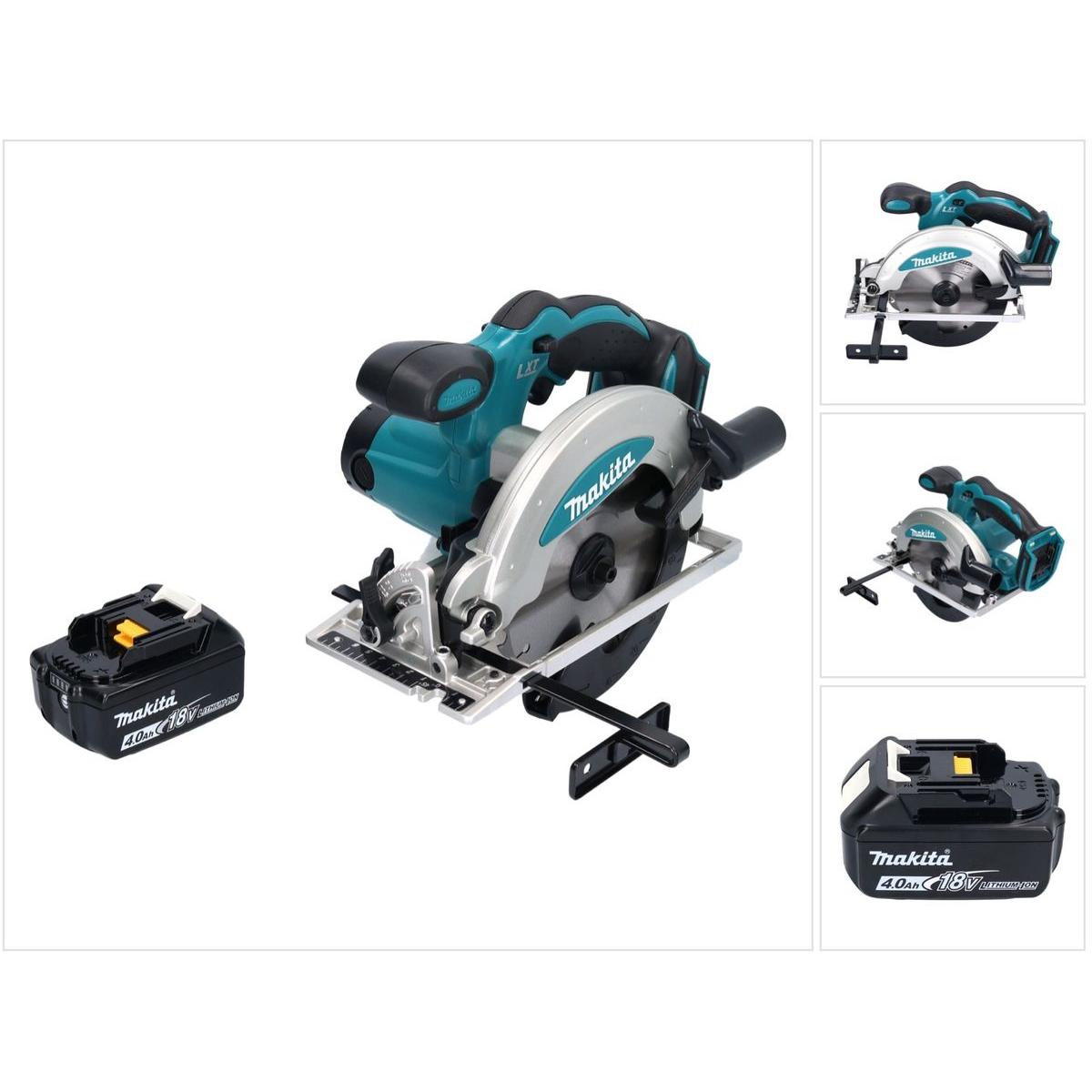 Makita, Handkreissäge, DSS 610 M1 Akku Handkreissäge 18 V 165 mm + 1x Akku 4,0 Ah - ohne Ladegerät