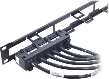 Produktbild APC Data Distribution Kabel CAT6 10m UTP CMR 6XRJ-45 schwarz 33FT (U/UTP, CAT6, 10.10 m)