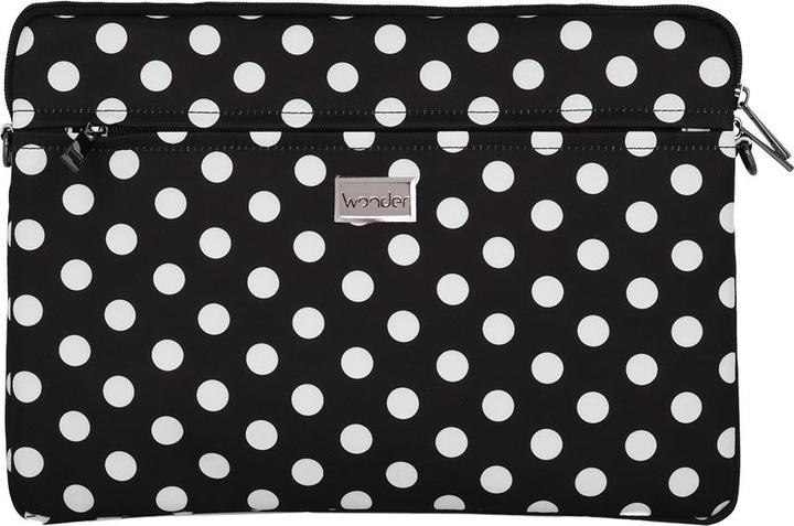 Actual product image Wonder Sleeve Laptop 13-14 Zoll schwarze Erbsen (14")