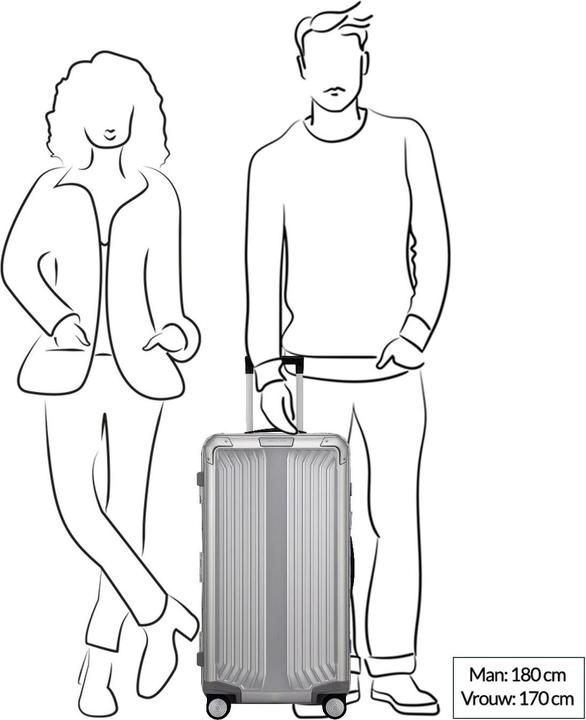 Produktbild Samsonite Trolley Lite Box Alu Trunk 74cm (93 l)