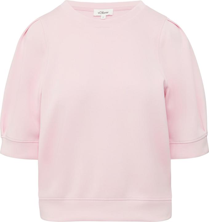 Produktbild S.Oliver Sweatshirt Scuba-Sweatshirt mit Faltendetails (46)