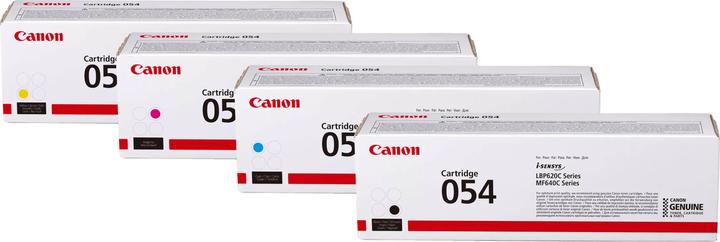Image du produit Canon Original CRG 054 SET Multipack / Set mit allen vier Farben (M, C, Y, CF)
