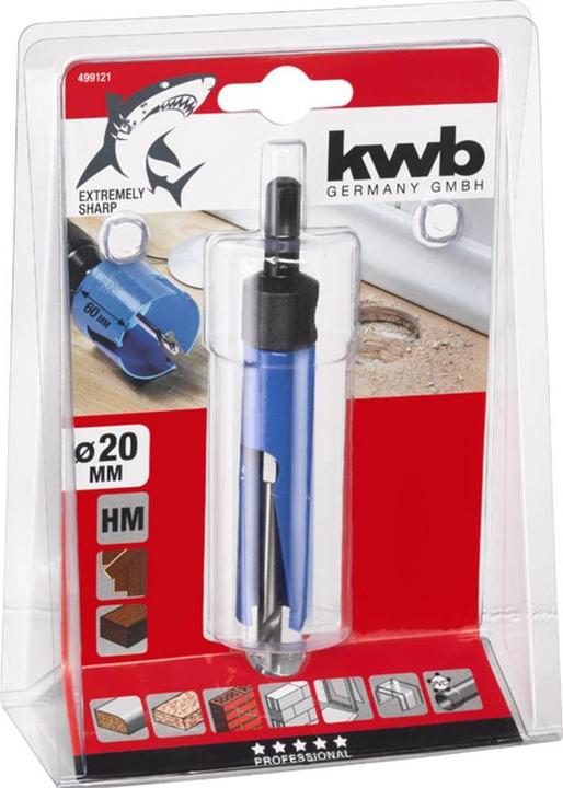Actual product image kwb Hole saws carbide tipped (20 millimetres)
