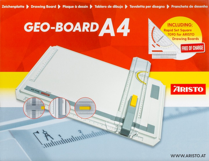 Produktbild Aristo Zeichenplatte Geo Board, DIN A4 (A4)