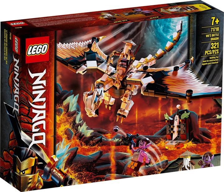 Image du produit LEGO Le dangereux dragon de Wu (71718, LEGO Ninjago)