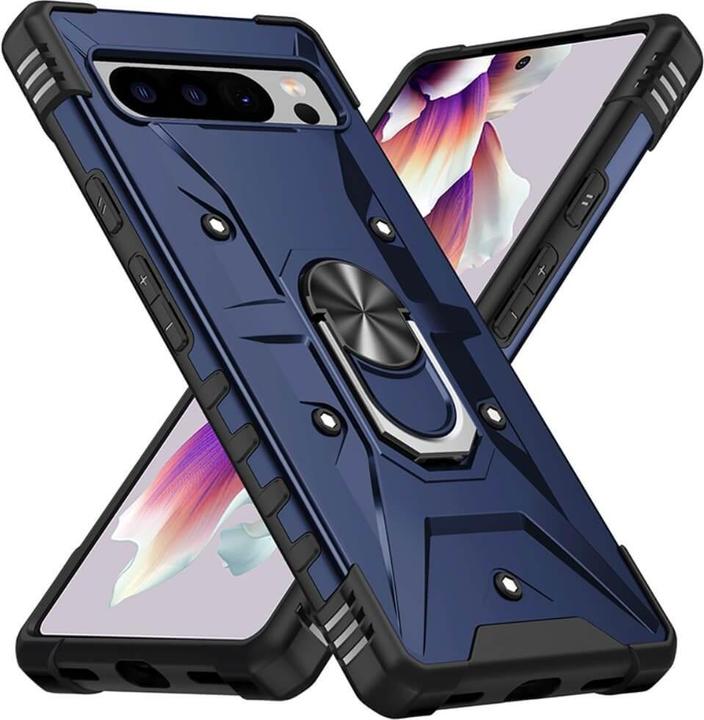 Produktbild Cover-Discount Google Pixel 8 - Armor Case mit Kickstand blau (Google Pixel 8)