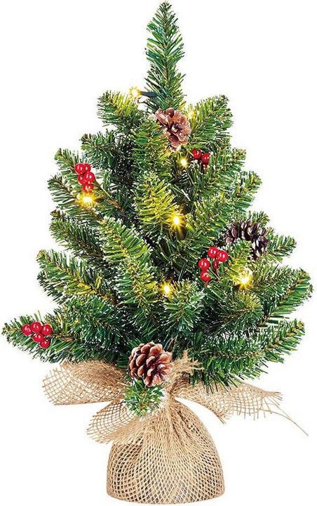 Grundig Xmas tree led with burlap 15L