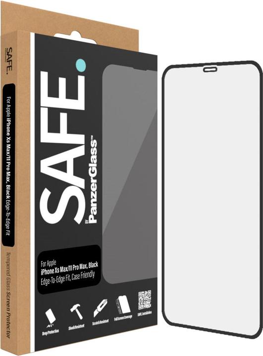 Productafbeelding Safe. Screen Protector Case Friendly iPhone Xs Max/11 Pro Max (1 Pcs., Apple iPhone 11 Pro Max, Apple iPhone XS Max)