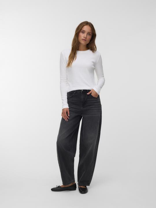 Produktbild Vero Moda VMBILLIE Hohe Taille Barrel Fit Jeans Mom Jeans (W32/L34)
