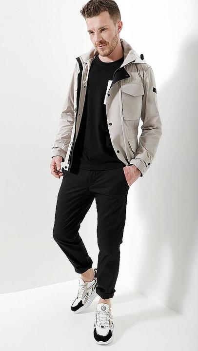 Actual product image Alberto Lou Pant Slim Ceramica Gabardine black (W31/L34)