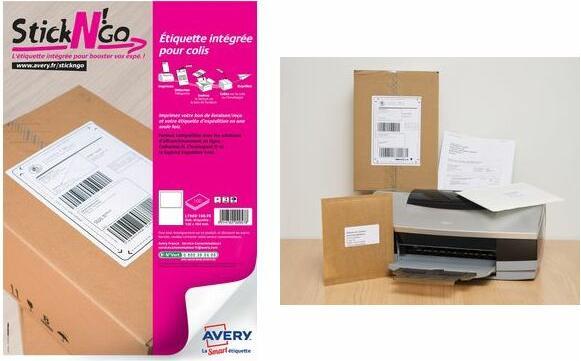Immagine prodotto Avery Etiquette intégrée Stick'NGo