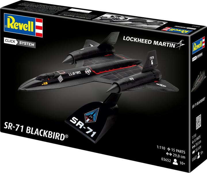 Produktbild Revell SR-71 Blackbird easy-click-system