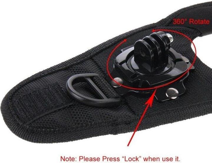 Produktbild Puluz Wrist band with mount for sport camera PU162