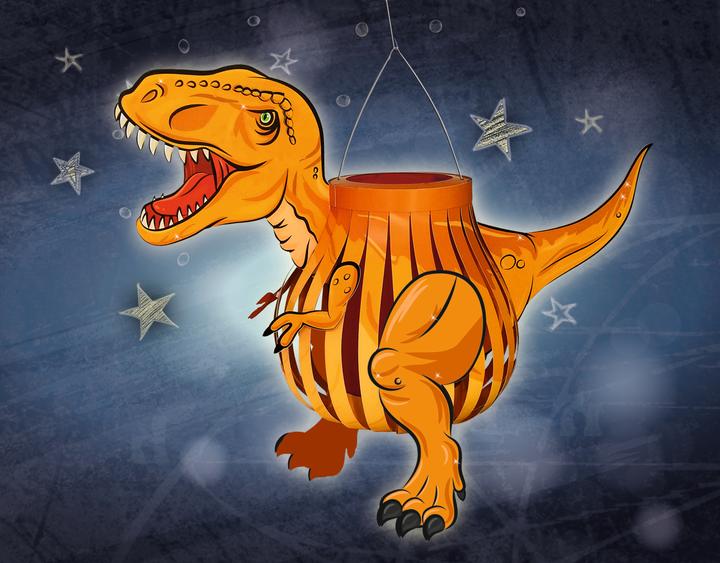 Actual product image Ursus Lantern craft set T-Rex
