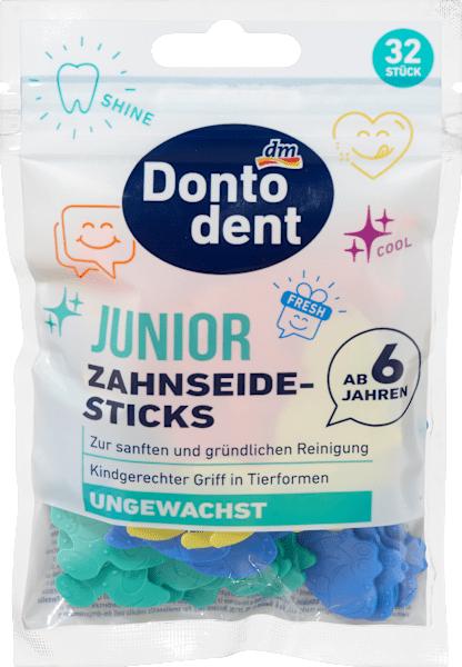 Immagine prodotto dm Dontodent Bastoncini di filo interdentale Junior
