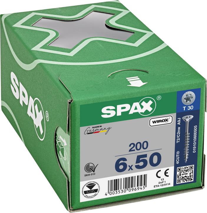 Produktbild Spax Spanplattenschrauben (200 Schrauben pro Stück)