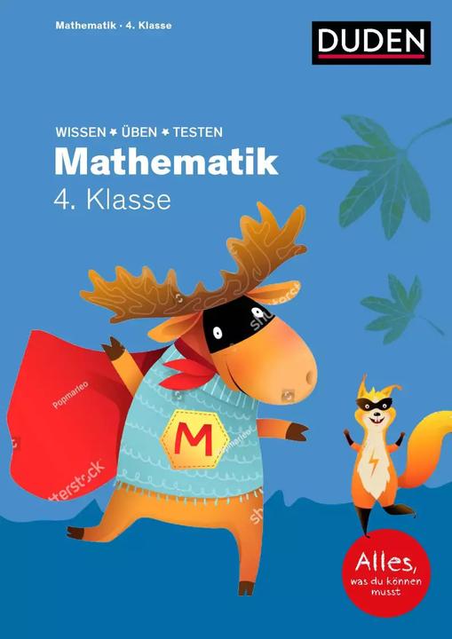 Produktbild Wissen – Üben – Testen: Mathematik 4. Klasse (Deutsch, Beate Schreiber, Silke Heilig, Ute Müller-Wolfangel, 2022)