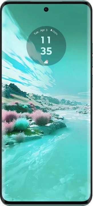 Actual product image Motorola Edge 40 Neo (256 GB, Soothing Sea, 6.55", Dual SIM, 50 Mpx, 5G)